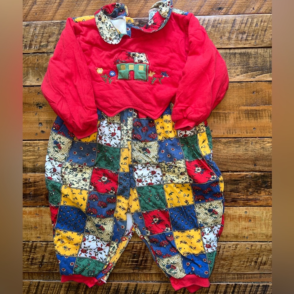 Polar brand 24 month girls one piece vintage outfit